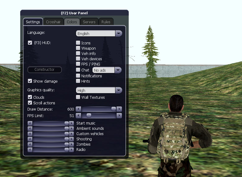 settings top gta version 1.6